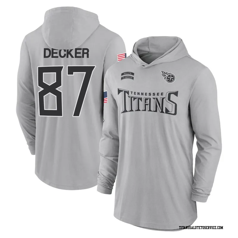 Eric Decker Salute to Service Hoodies T Shirts Titans Store